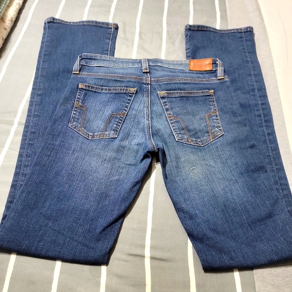 Women's Authentic Fossil Blue Jeans - Picture 2 of 5